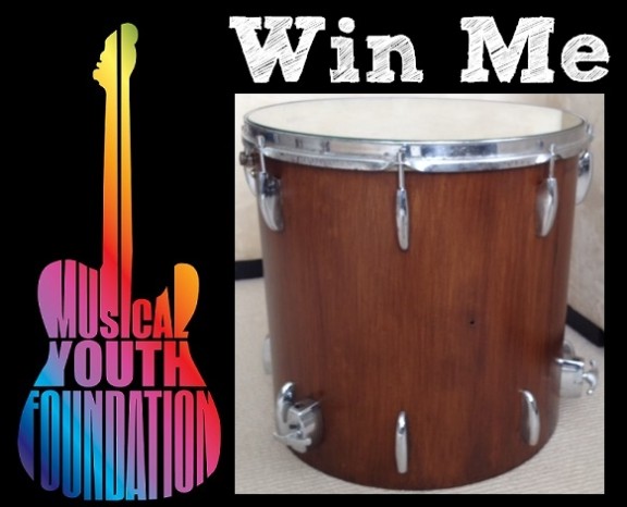 Donate For Chance To Win Drum Side Table