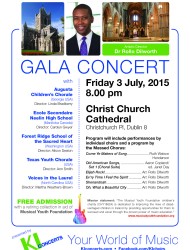 Free Concert at Christ Church Cathedral Musical Youth Foundation a charity changing lives through music 