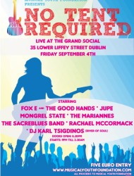 No Tent Required Music Festival Musical Youth Foundation a charity changing lives through music 2